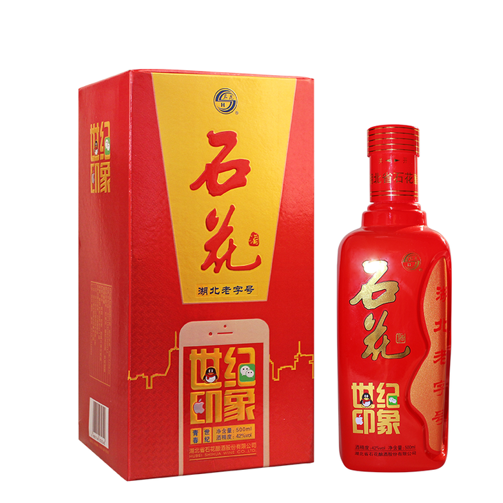 石花世纪印象42度浓香型500ml*1