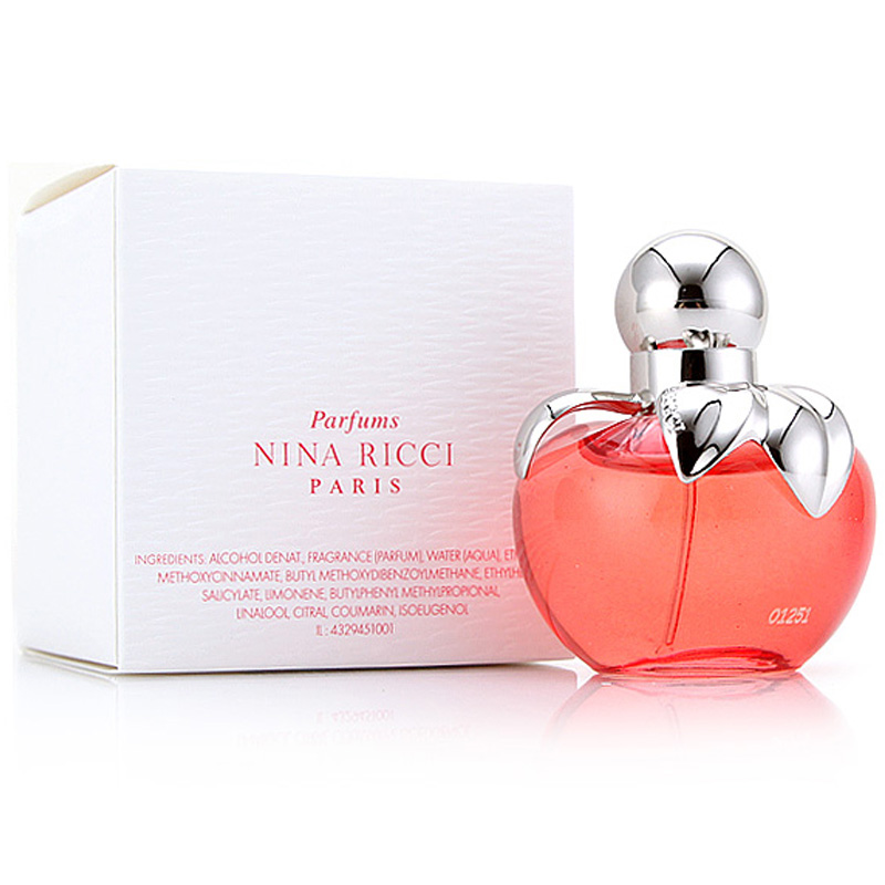 ninaricci nina莲娜丽姿火红苹果甜心女士香水30ml包邮正品