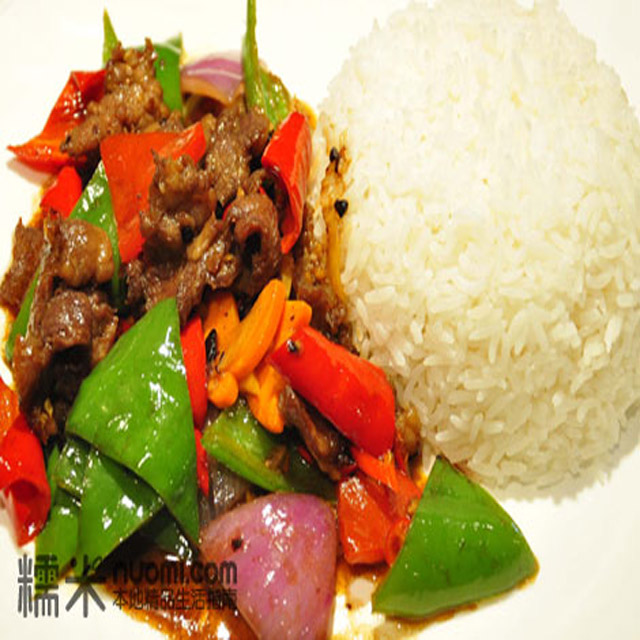 青椒牛肉饭
