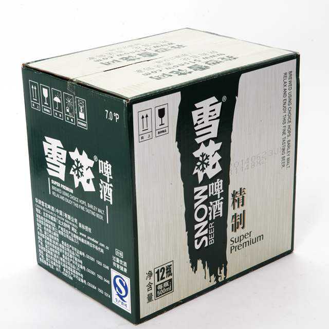 【特价】雪花精制啤酒 7°p 500ml 12瓶