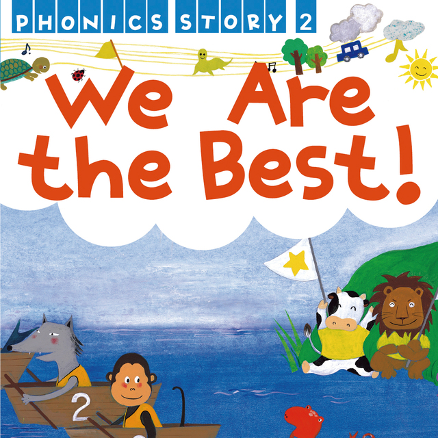 原版绘本 phonics story 2 we are the best!