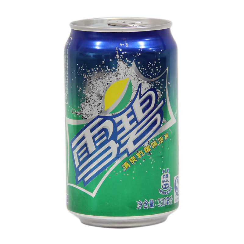 雪碧 清爽柠檬味汽水 碳酸饮料 330ml