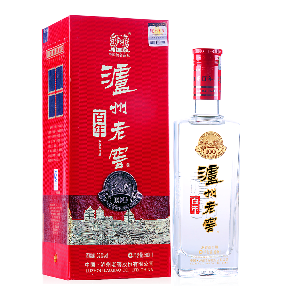 百年泸州老窖 09b款 52度 500ml