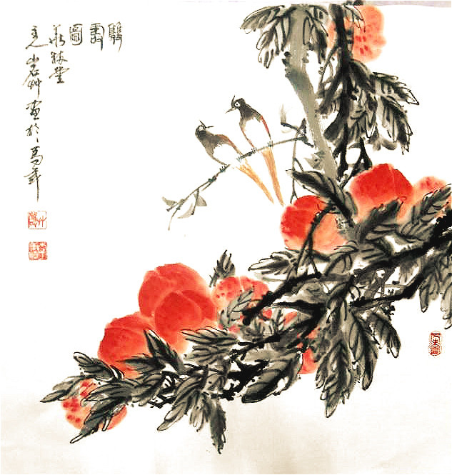 双寿图