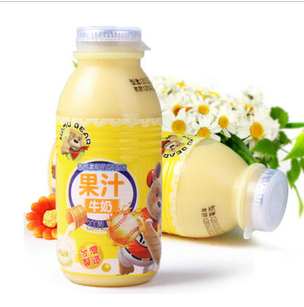 供应台湾原装进口 q熊出没牛奶(果汁)200ml*30瓶