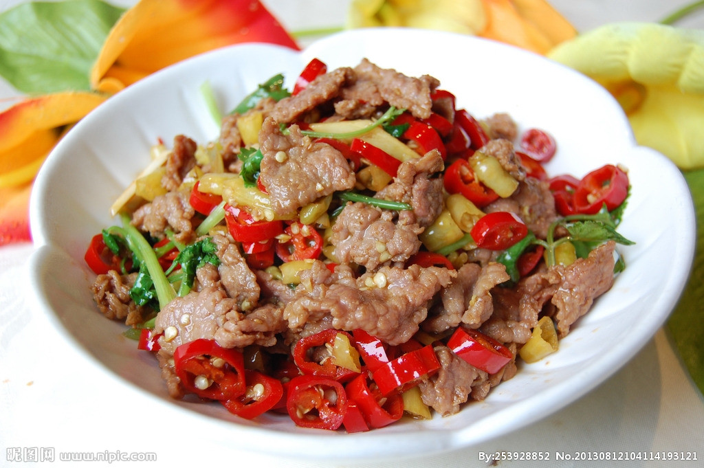 泡椒炒肉