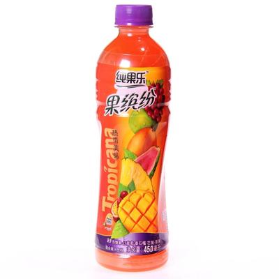 果缤纷 混合果汁饮料 热带美味450ml