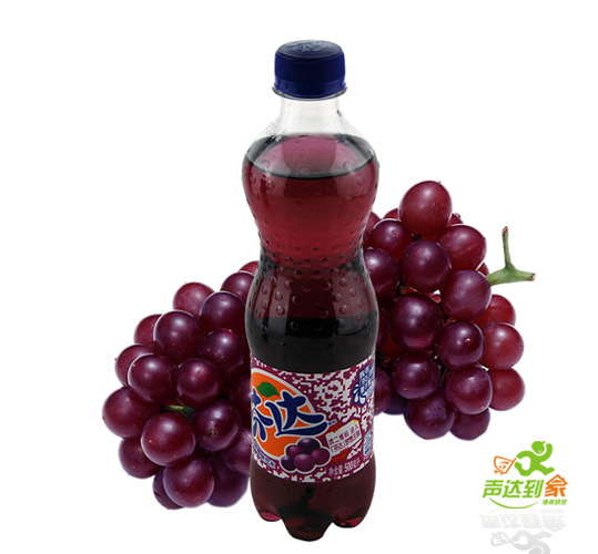 芬达葡萄味汽水500ml