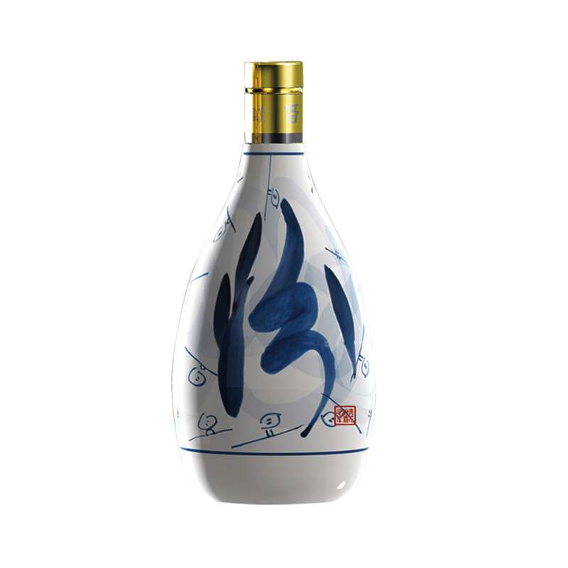 55度青花汾酒40年