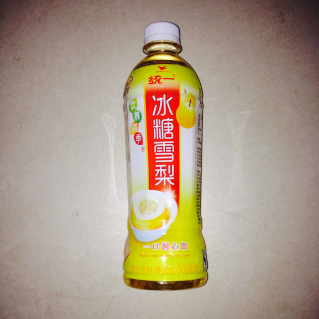 统一冰糖雪梨500亳升