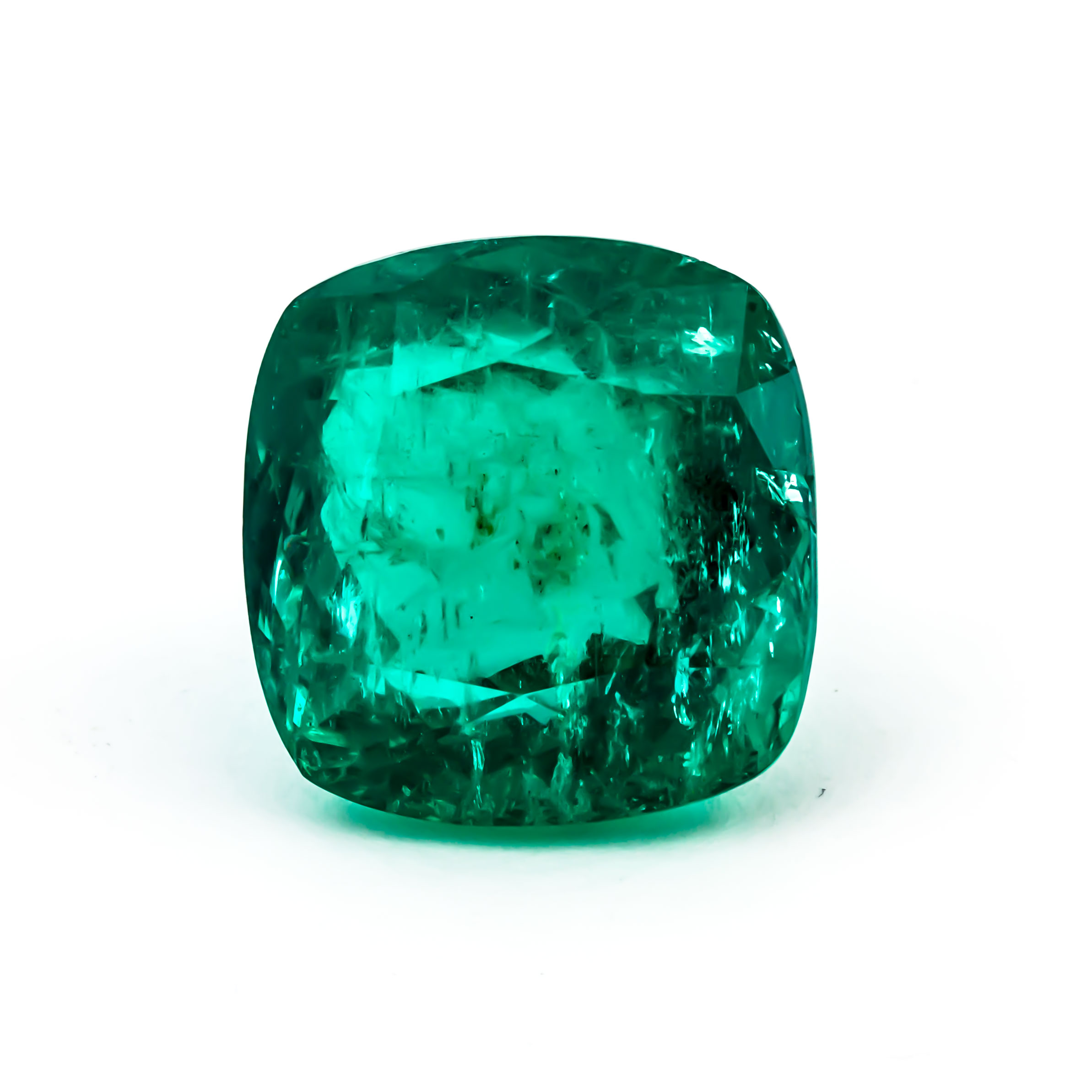星城珠宝 哥伦比亚祖母绿裸石 37.56克拉 8w/1ct grs