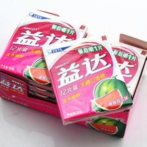 益达西瓜十二片口香糖