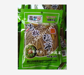 5袋包邮泡椒莼菜凉拌莼菜100克恩施硒都利川特产开袋即食农家特色