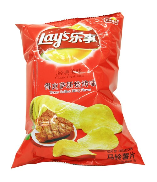 乐事薯片 烧烤味