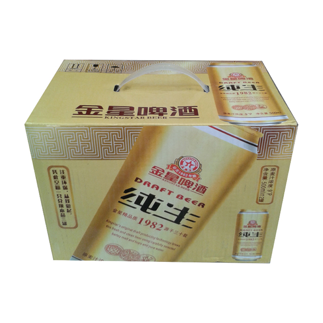 金星啤酒纯生9度500ml*12听