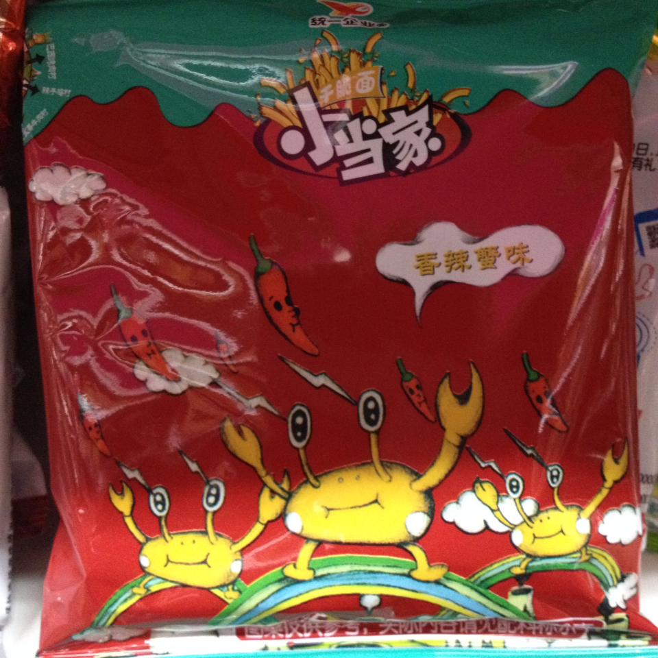 小当家干脆面香辣蟹味26g