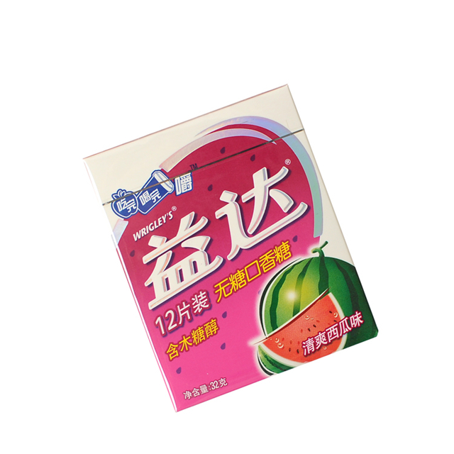 益达口香糖清爽西瓜味盒装