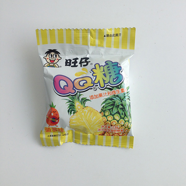 旺仔qq糖菠萝味23g