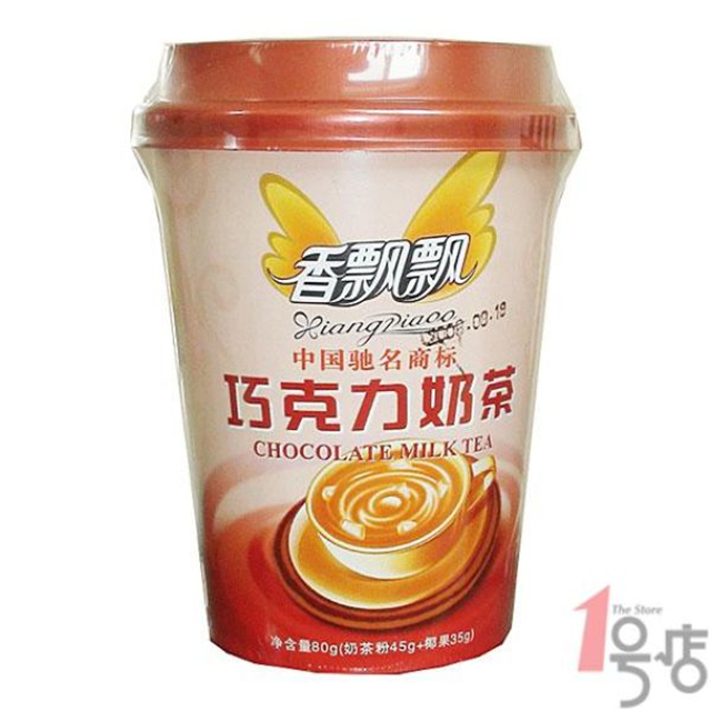 香飘飘巧克力味/原味奶茶80g