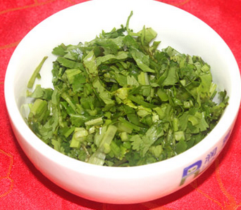 香菜沫 - 粥底火锅