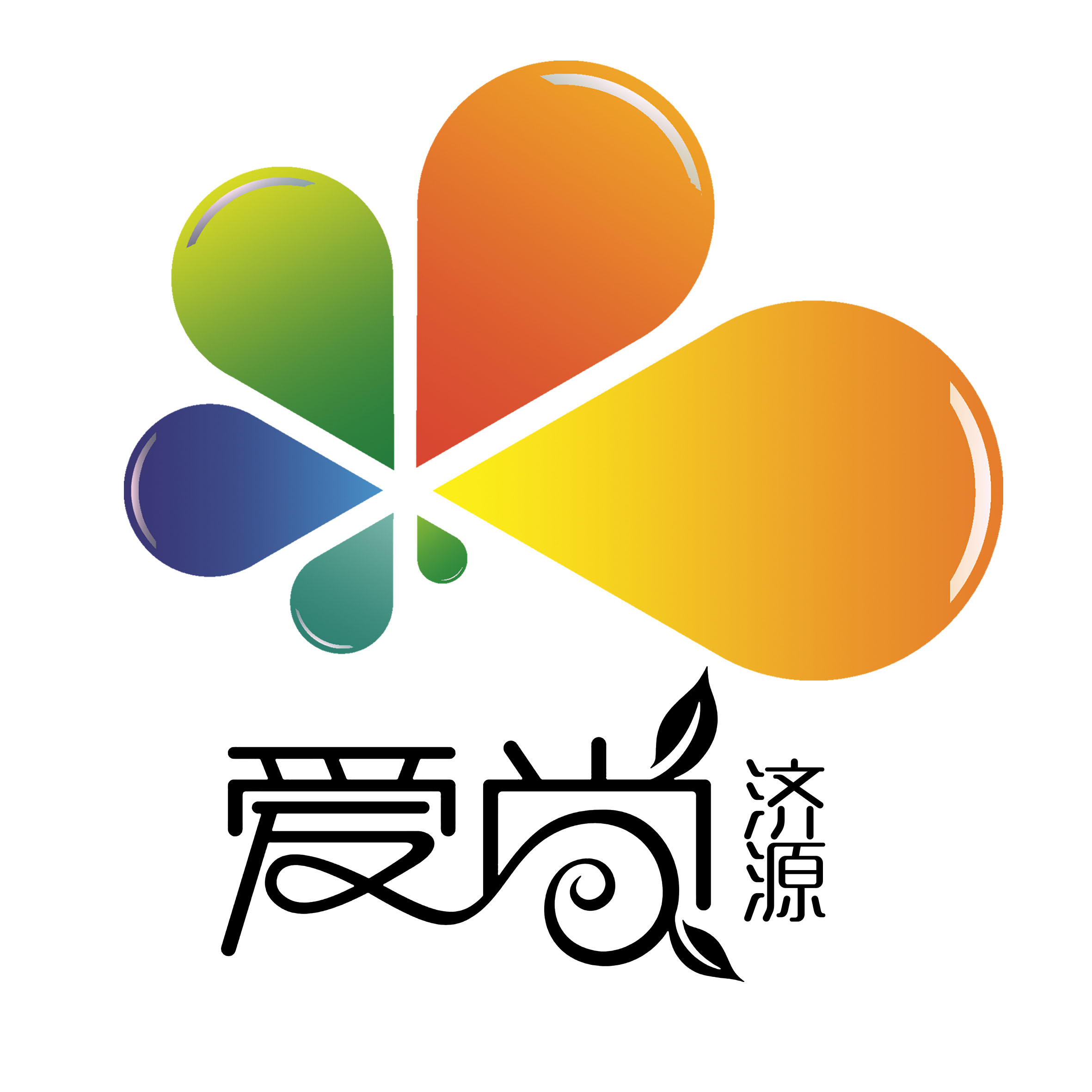 手绘商场logo