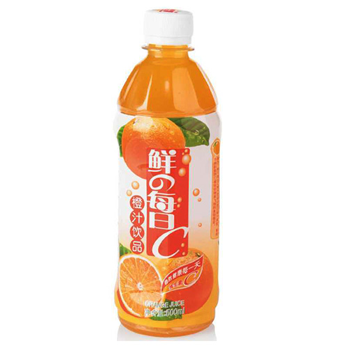 康师傅每日c鲜果橙汁500ml