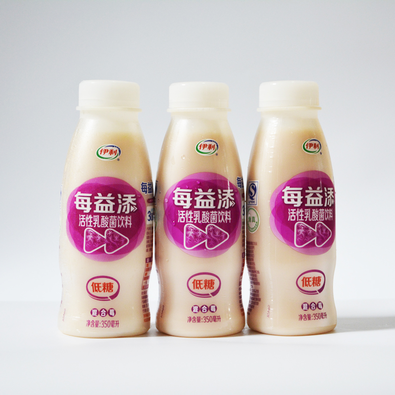 伊利350毫升每益添活性乳酸菌