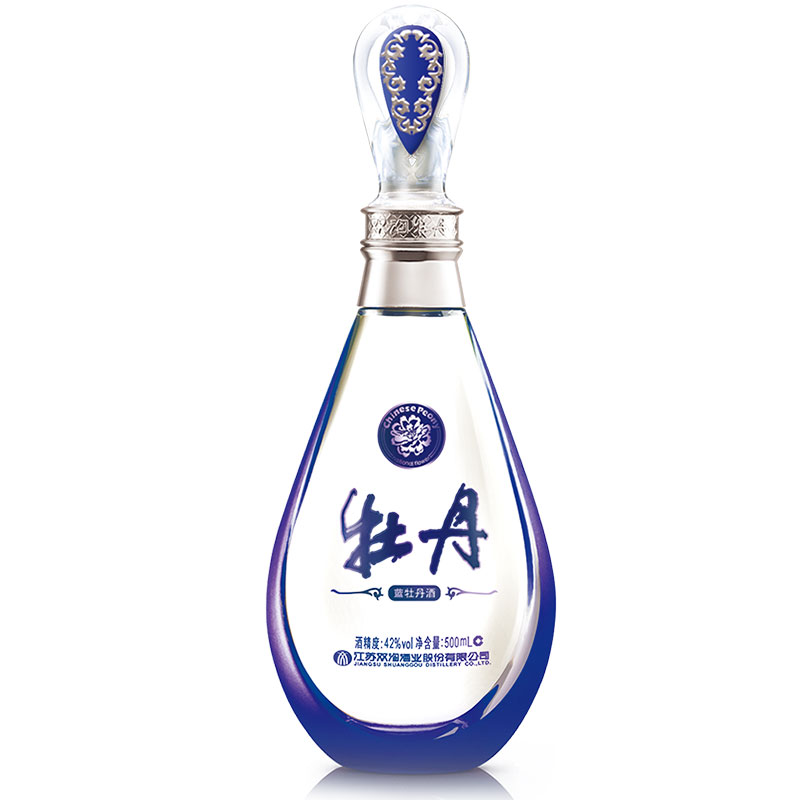 42度双沟蓝牡丹 500ml