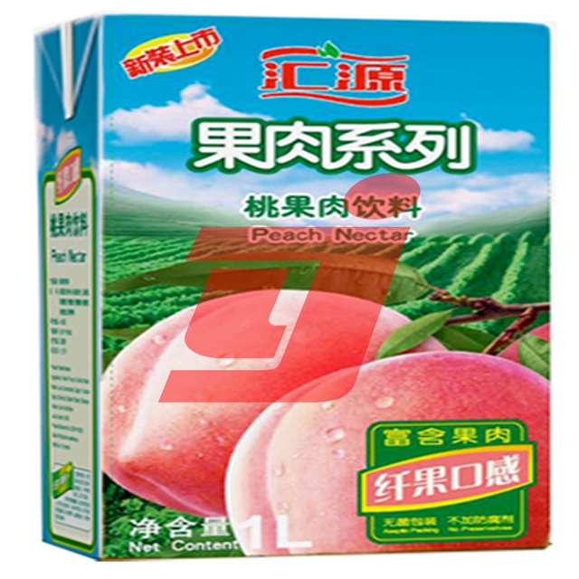 汇源果肉桃汁1l