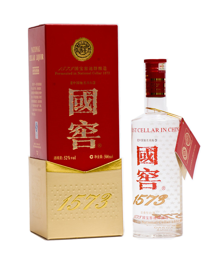 52度 国窖1573 中国品味500ml 浓香型白酒 特价酒水