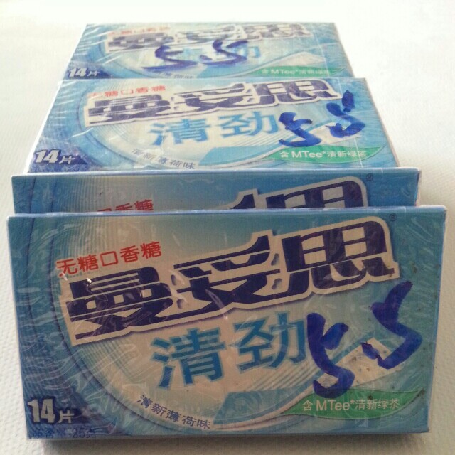 曼妥思口香糖25克/14片清新薄荷味