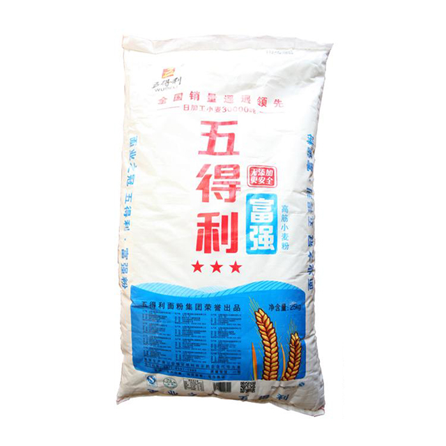 【粮油】25kg五得利富强高筋小麦粉,面粉(当日达商品 含3元超重运费)