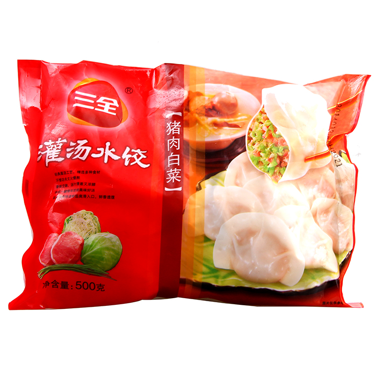 三全简装水饺500g 各味