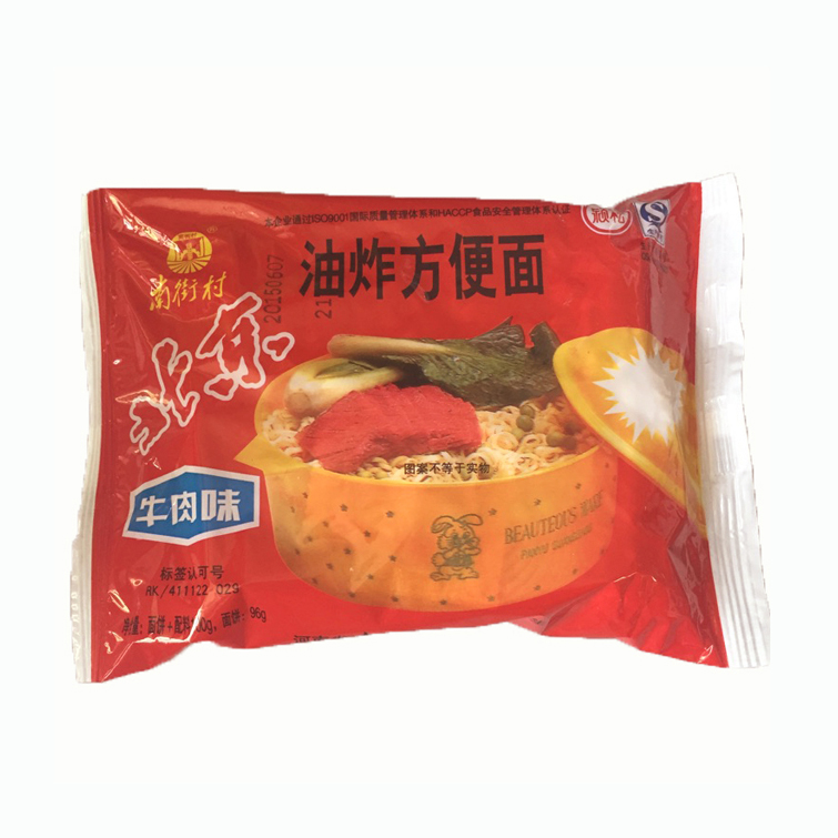 北京方便面牛肉味 100g