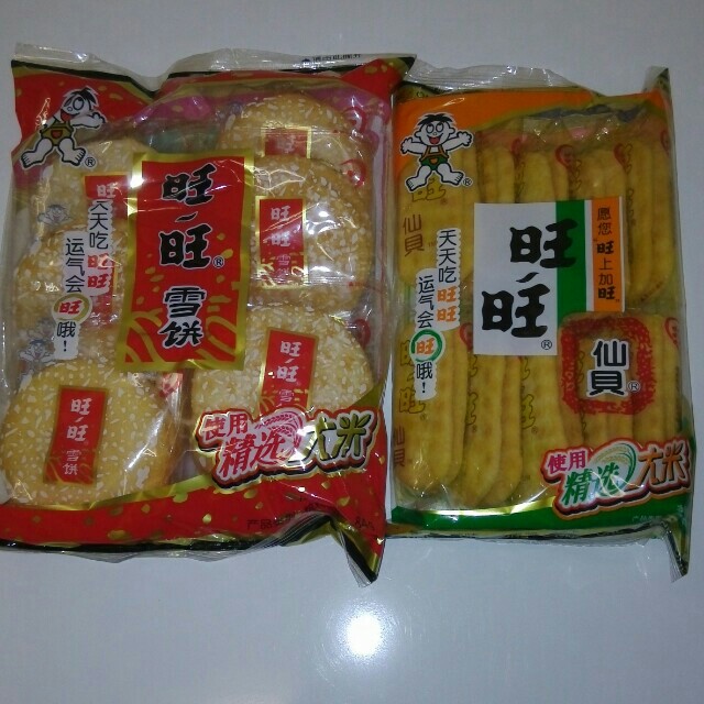 旺旺仙贝,雪饼