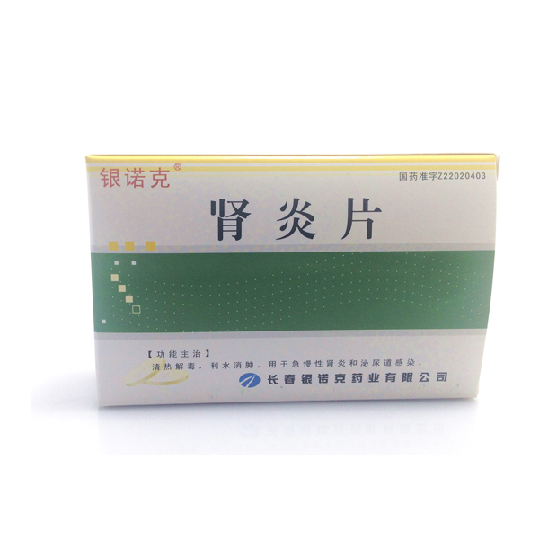 hz 04898 0011 肾炎片 12粒*4板 300 长春银诺克