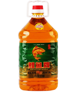 鲤鱼纯香菜籽油 5l/瓶