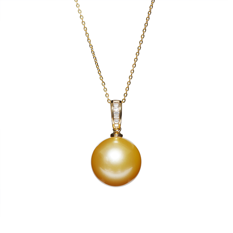 南洋金珍珠吊坠 - 多瑞珠宝dowry jewelry