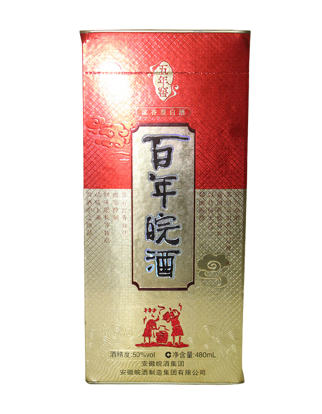 百年皖酒五年500ml