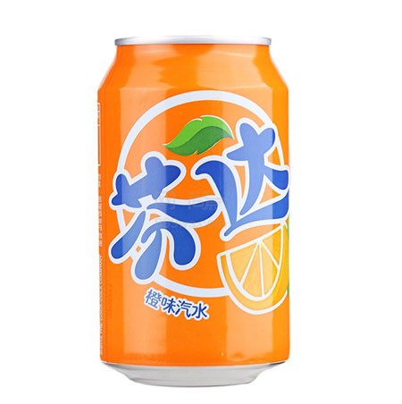 【宅客超市】芬达橙汁 听装