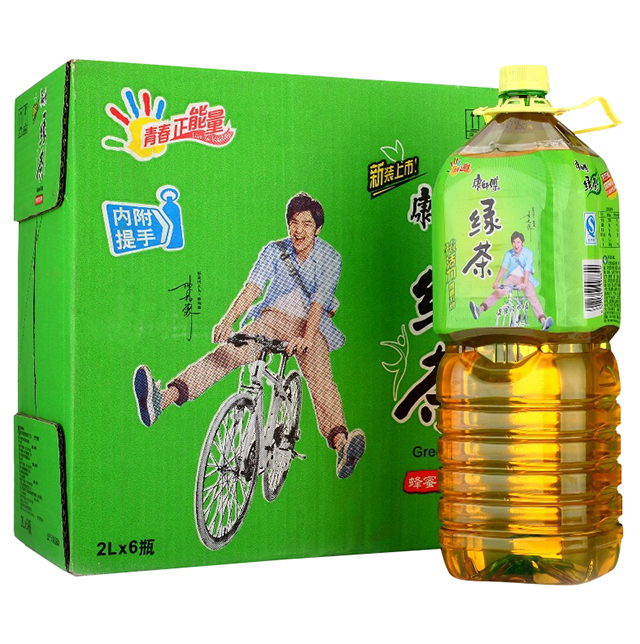 康师傅绿茶2l (单瓶/整箱)