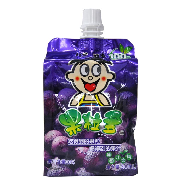 旺旺果粒多葡萄汁饮料300ml