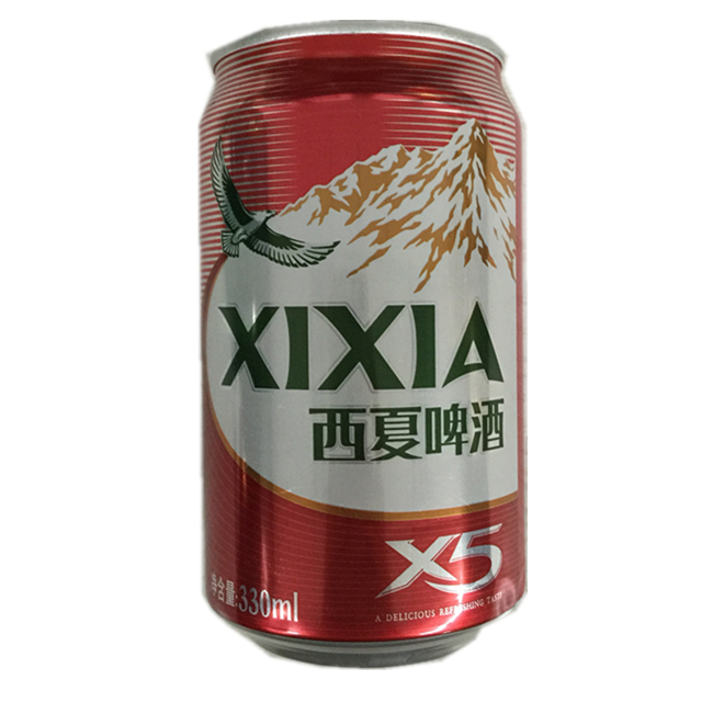 330ml西夏x5啤酒听装