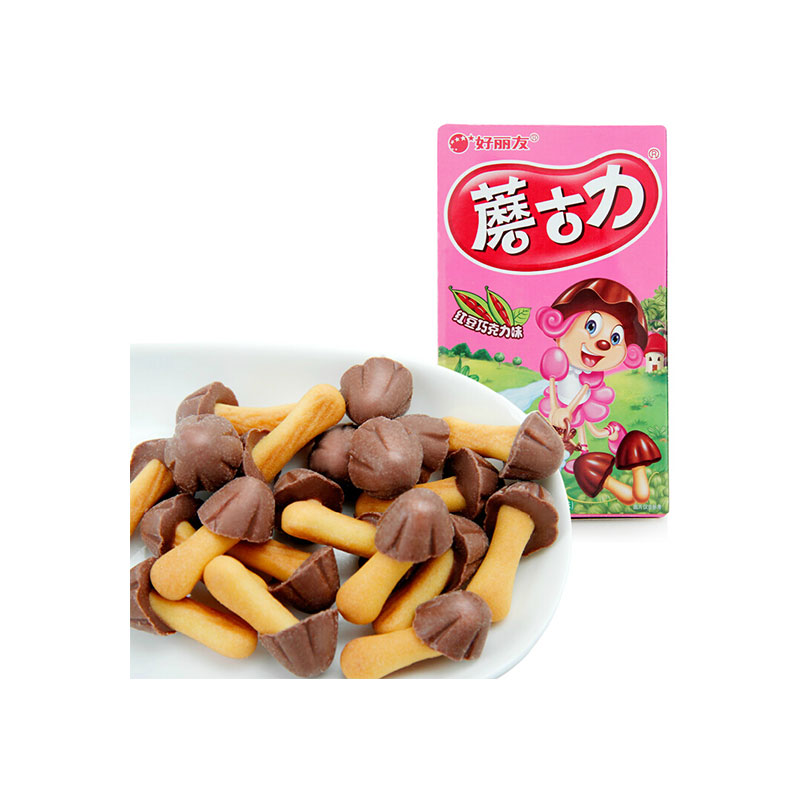 48g蘑古力(红豆巧克力)