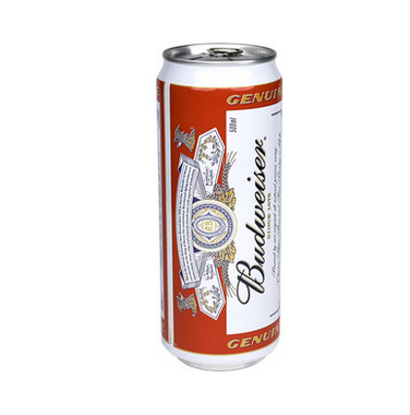 budweiser/百威啤酒 小麦醇正拉罐500m