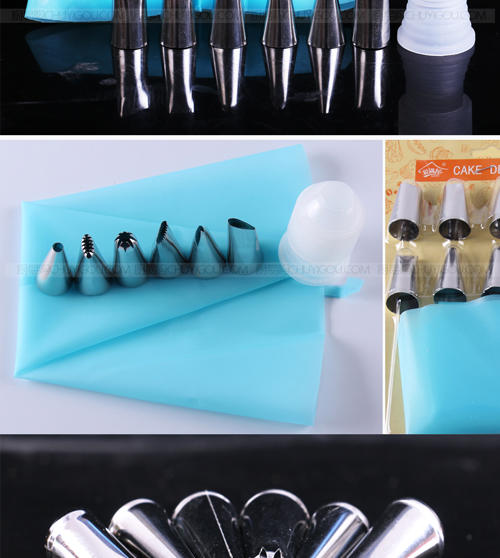 裱花大师 裱花工具套装 土豆泥创意工具 南瓜泥创意工具 创意菜工具 商品图3