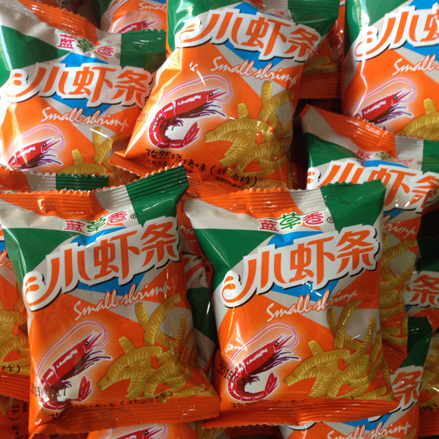 小虾条孜然烧烤味非油炸