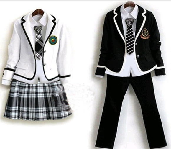 2015新款中学校服 表演服韩版班服套装批发英伦校服
