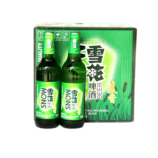 雪花麦香啤酒500ml*12瓶