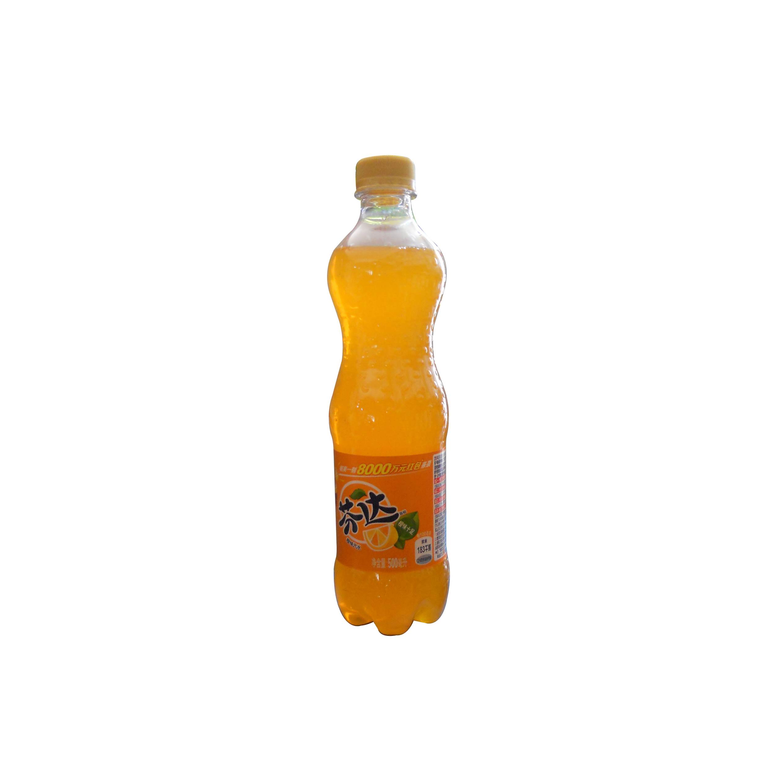 芬达橙味汽水500ml